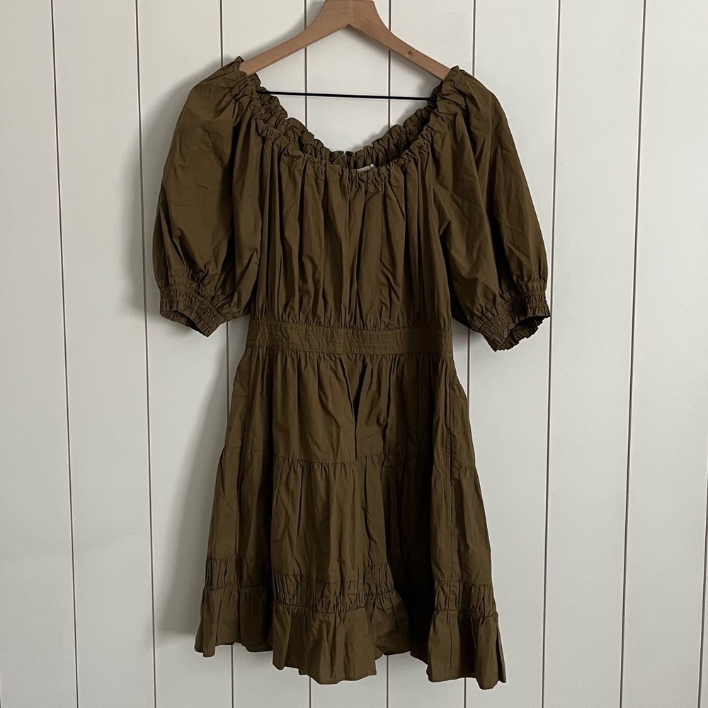 Ulla Johnson Puff Sleeve Mini Dress